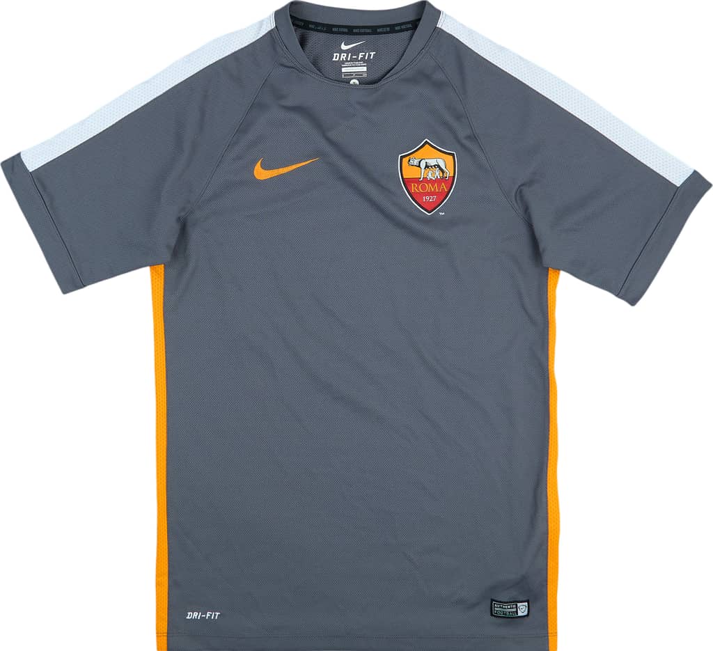2015-16 Roma Nike Training Shirt - 8/10 - (S)