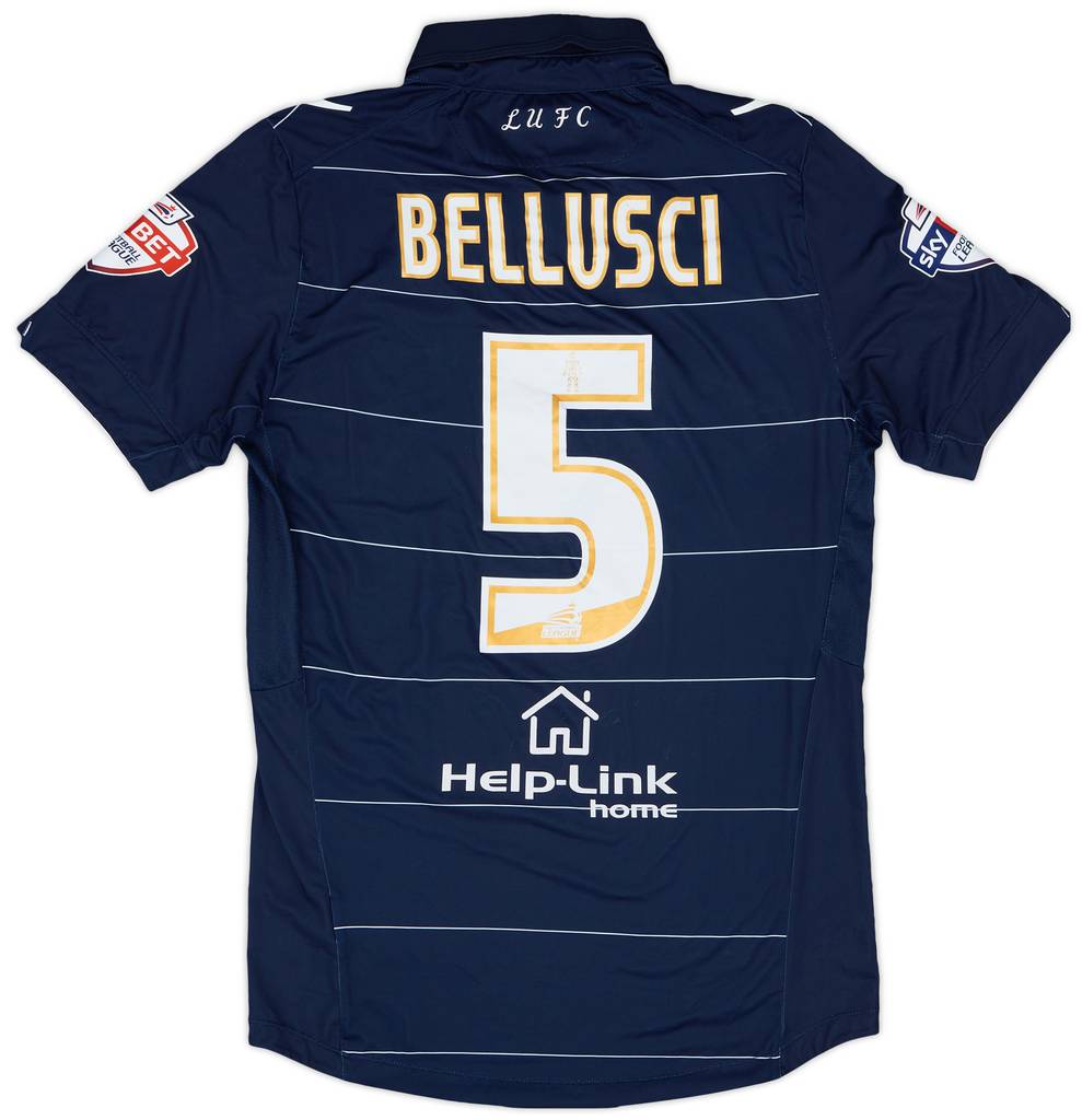 2014-15 Leeds United Away Shirt Bellusci #5 - 8/10 - (L)