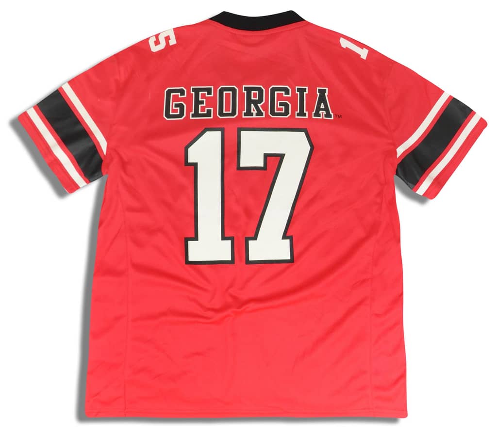 2000s Georgia Bulldogs #17 NCAA Jersey (Home) XL
