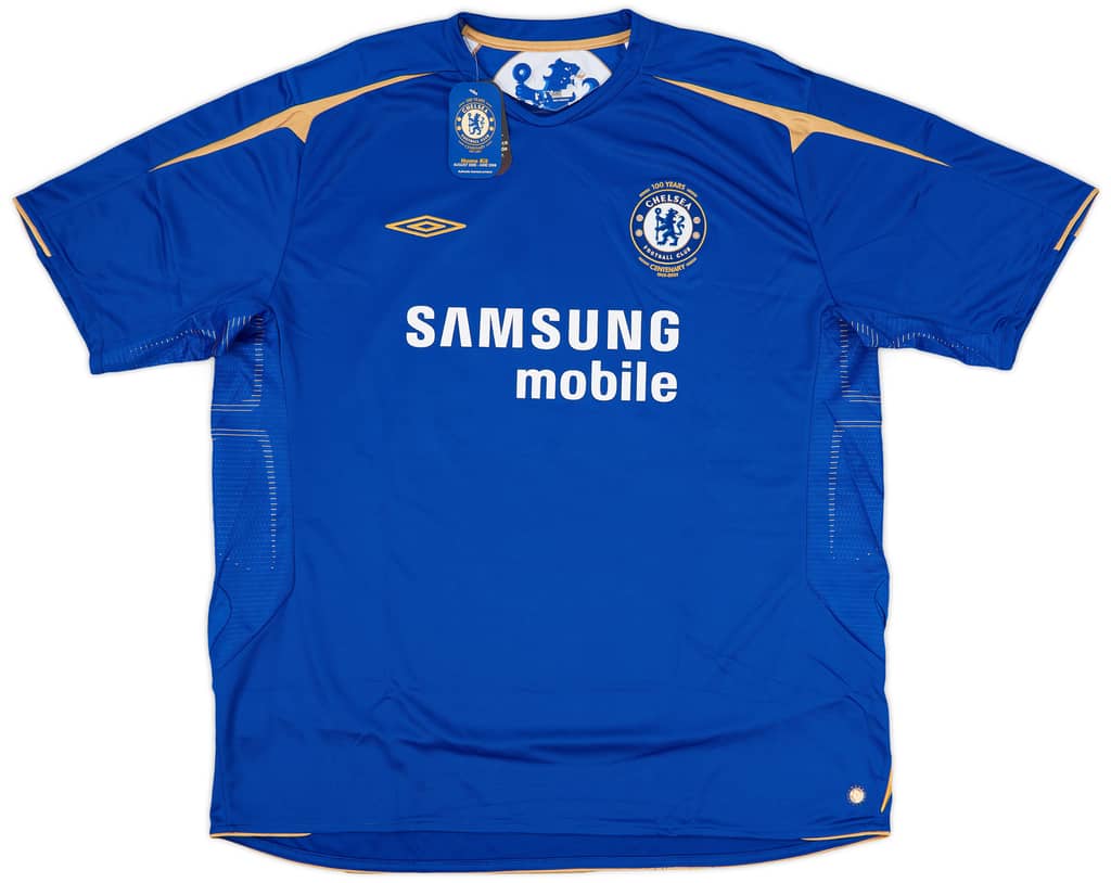 2005-06 Chelsea Centenary Home Shirt Drogba #15 (3XL)