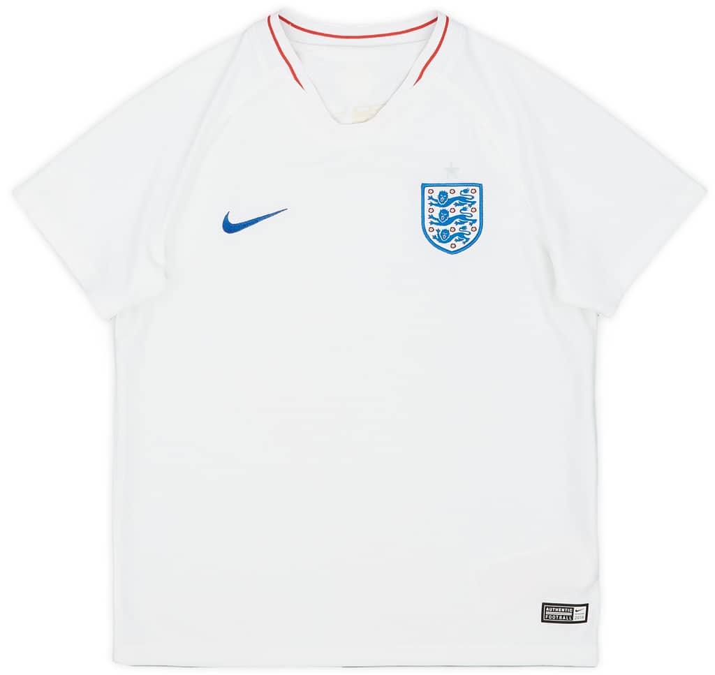 2018-19 England Home Shirt - 6/10 - (S.Boys)