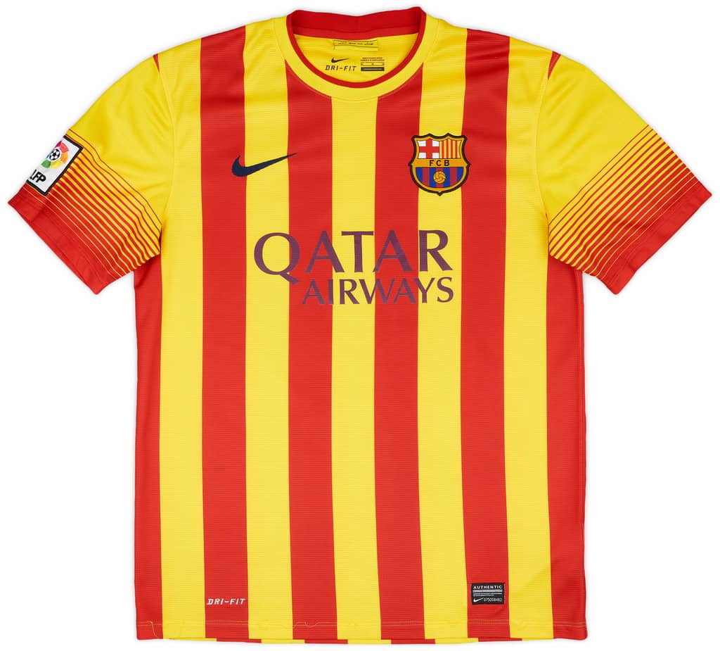 2013-15 Barcelona Away Shirt Messi #10 - 8/10 - (M)