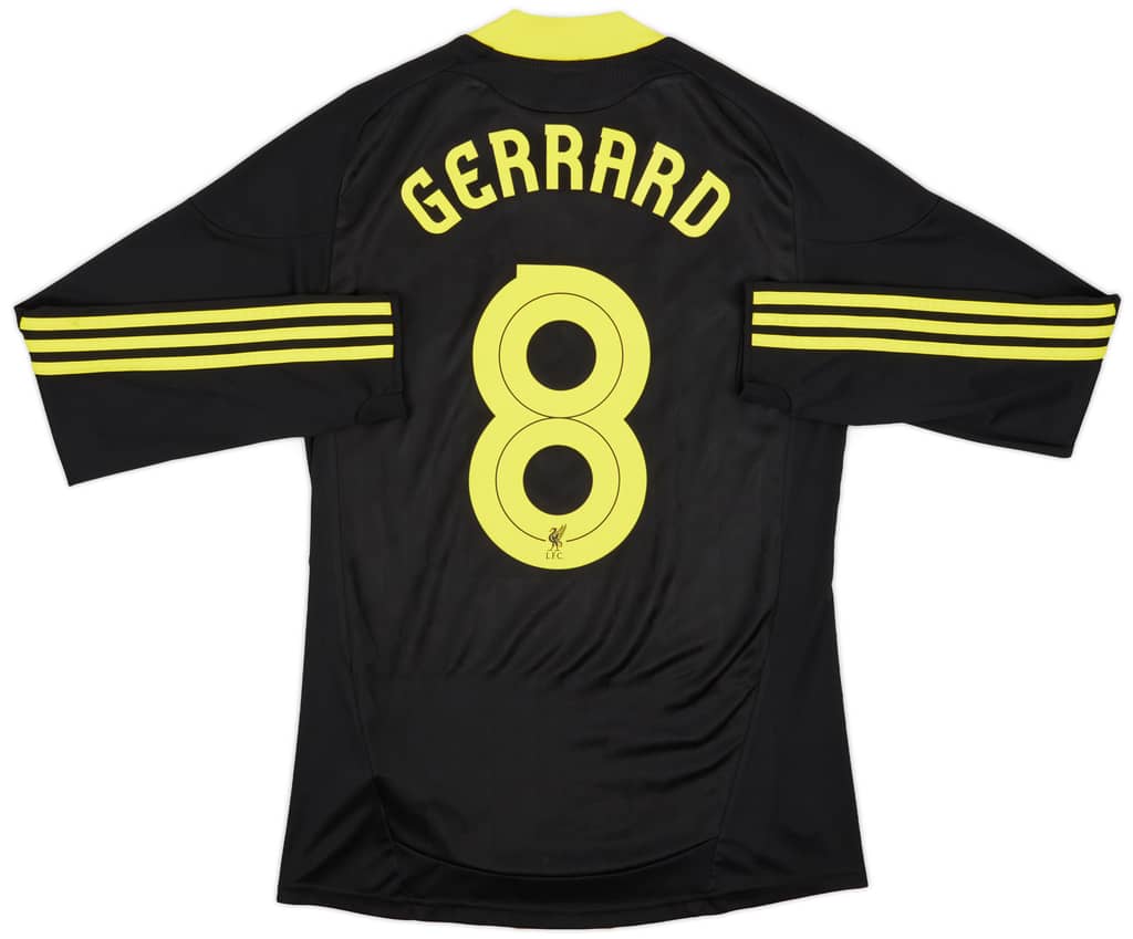 2010-11 Liverpool Third L/S Shirt Gerrard #8 - 5/10 - (S)