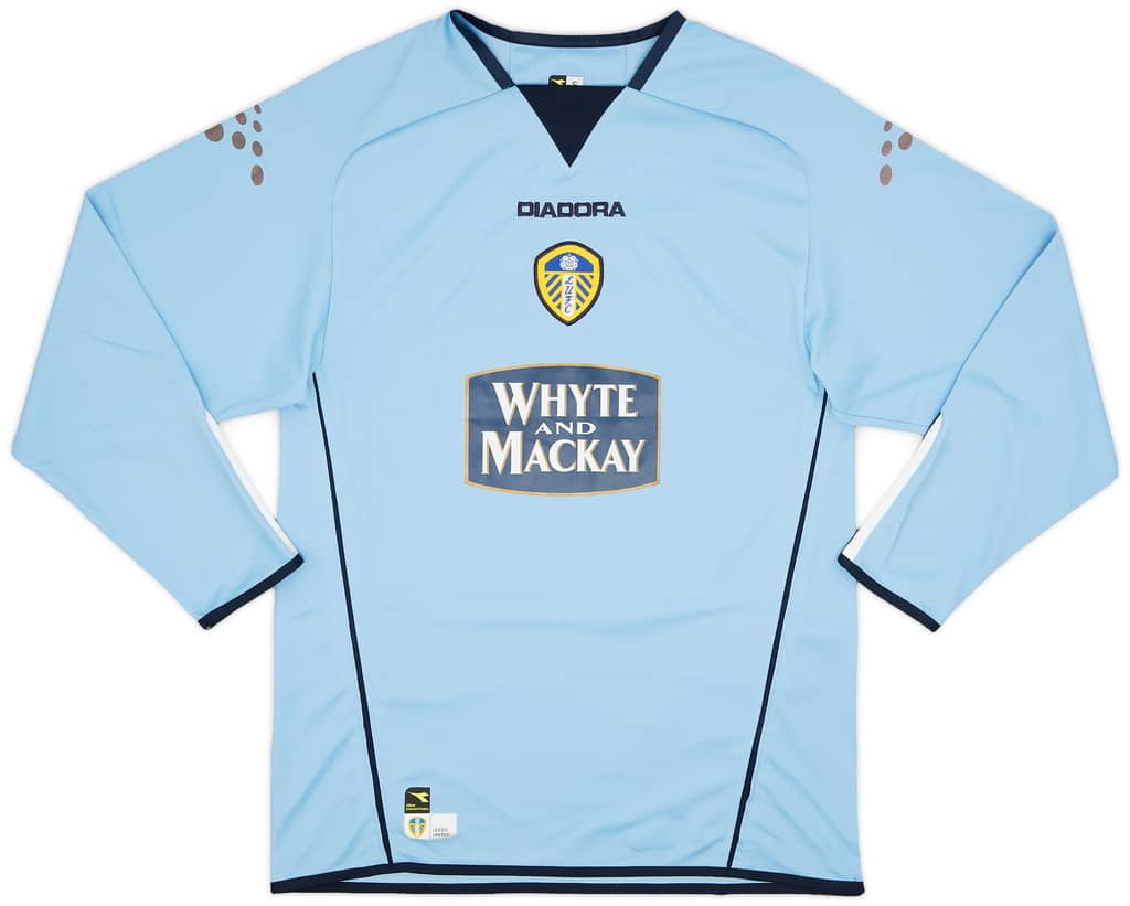 2004-05 Leeds United Away L/S Shirt - 9/10 - (S)