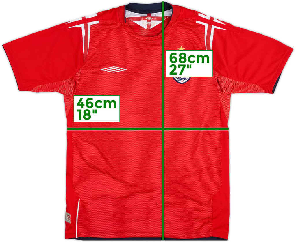 2004-06 England Away Shirt - 5/10 - (S)