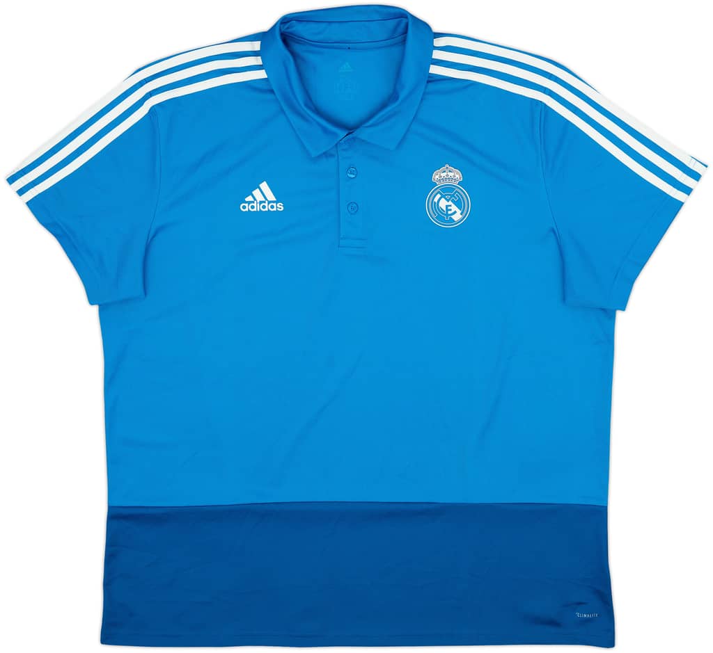 2018-19 Real Madrid adidas Polo Shirt - 8/10 - (XXL)