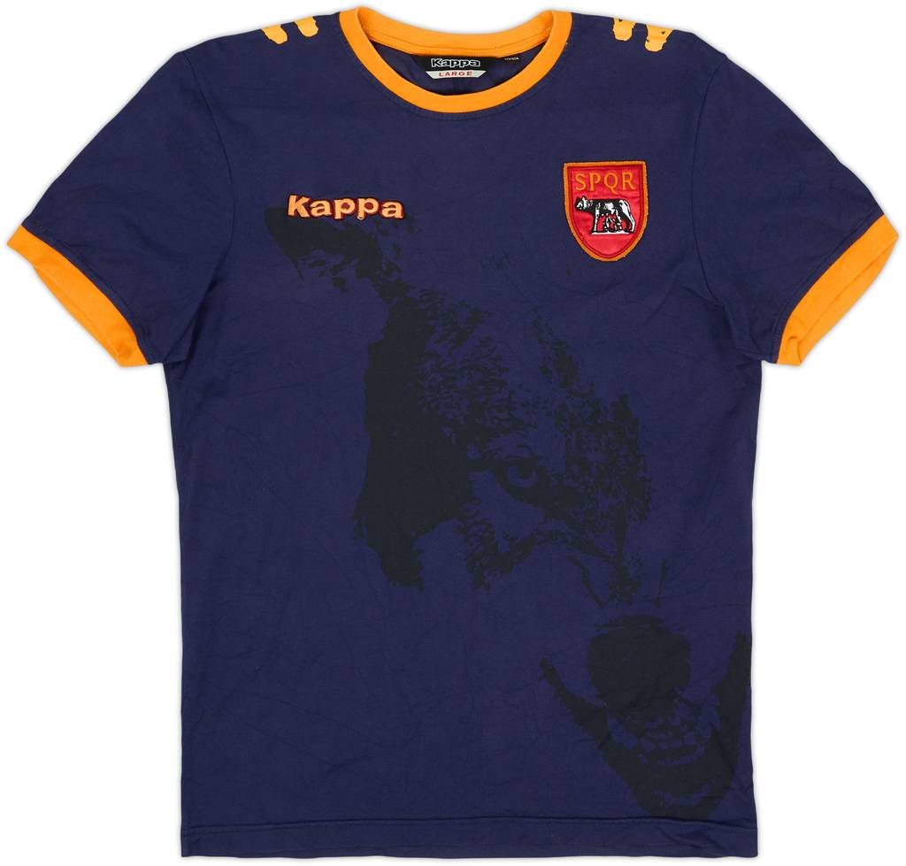2008-09 Roma Kappa Cotton Tee - 7/10 - (XL.Boys)