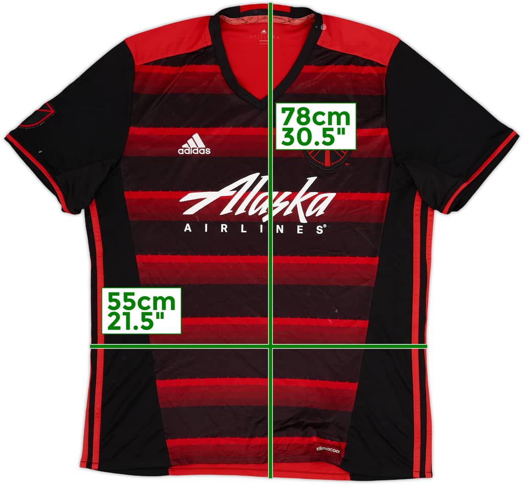 2016-17 Portland Timbers Away Shirt - 5/10 - (XL)