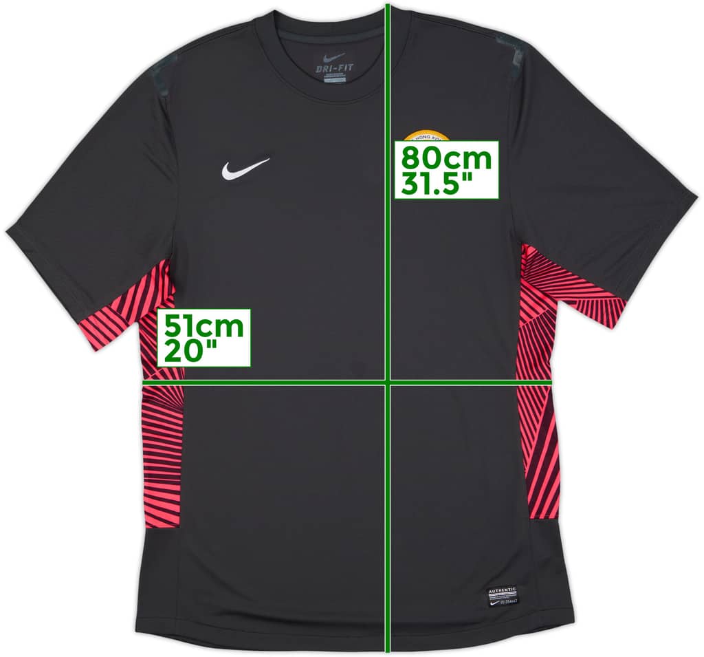 2012-14 Hong Kong GK Authentic S/S Shirt - 8/10 - (XXL)