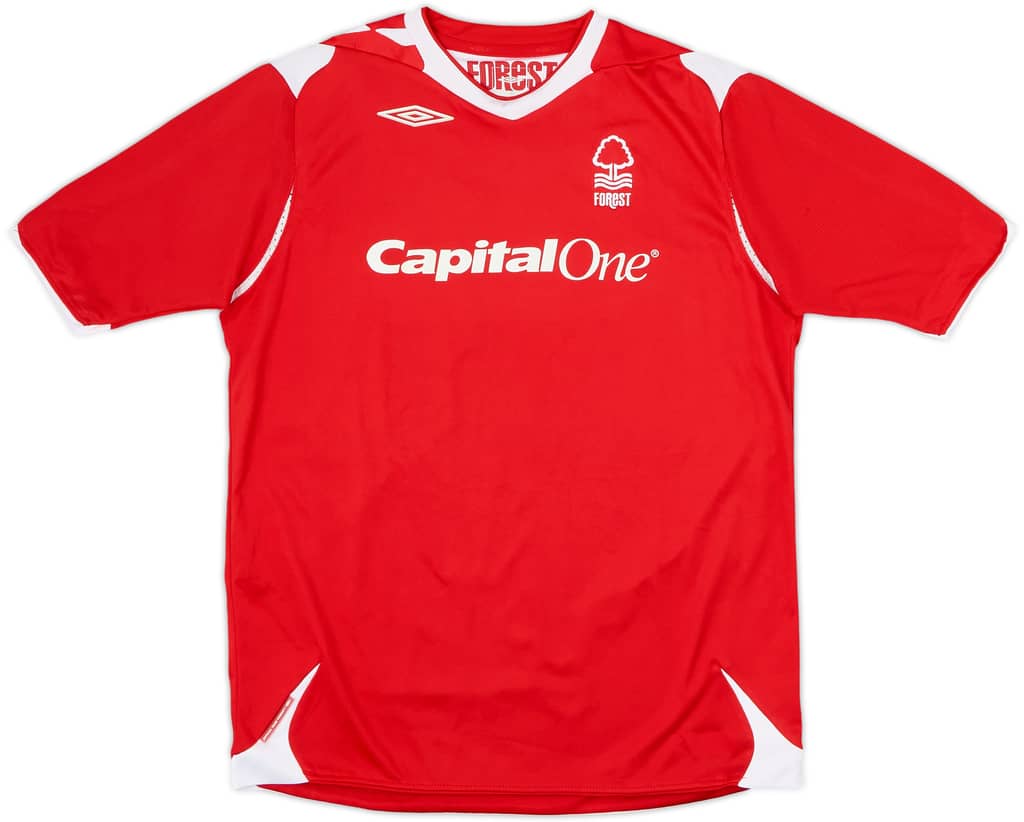 2006-08 Nottingham Forest Home Shirt - 8/10 - (XL.Boys)