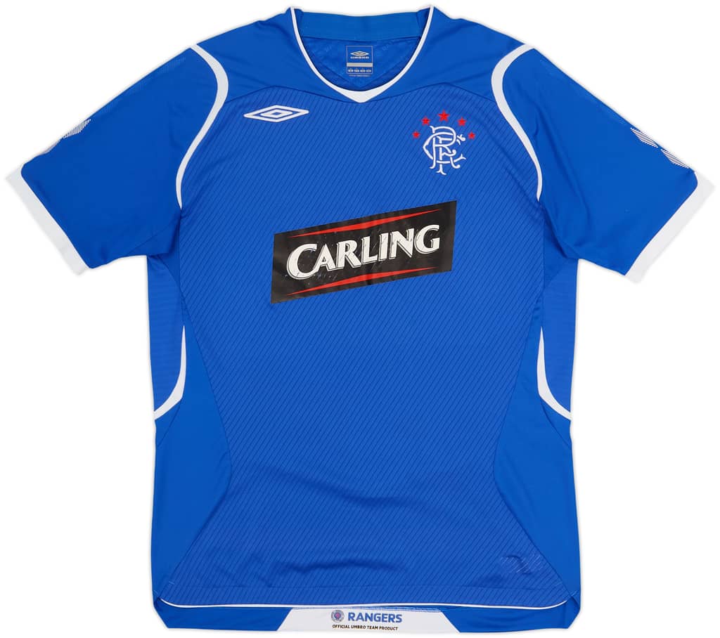 2008-09 Rangers Home Shirt - 6/10 - (M)
