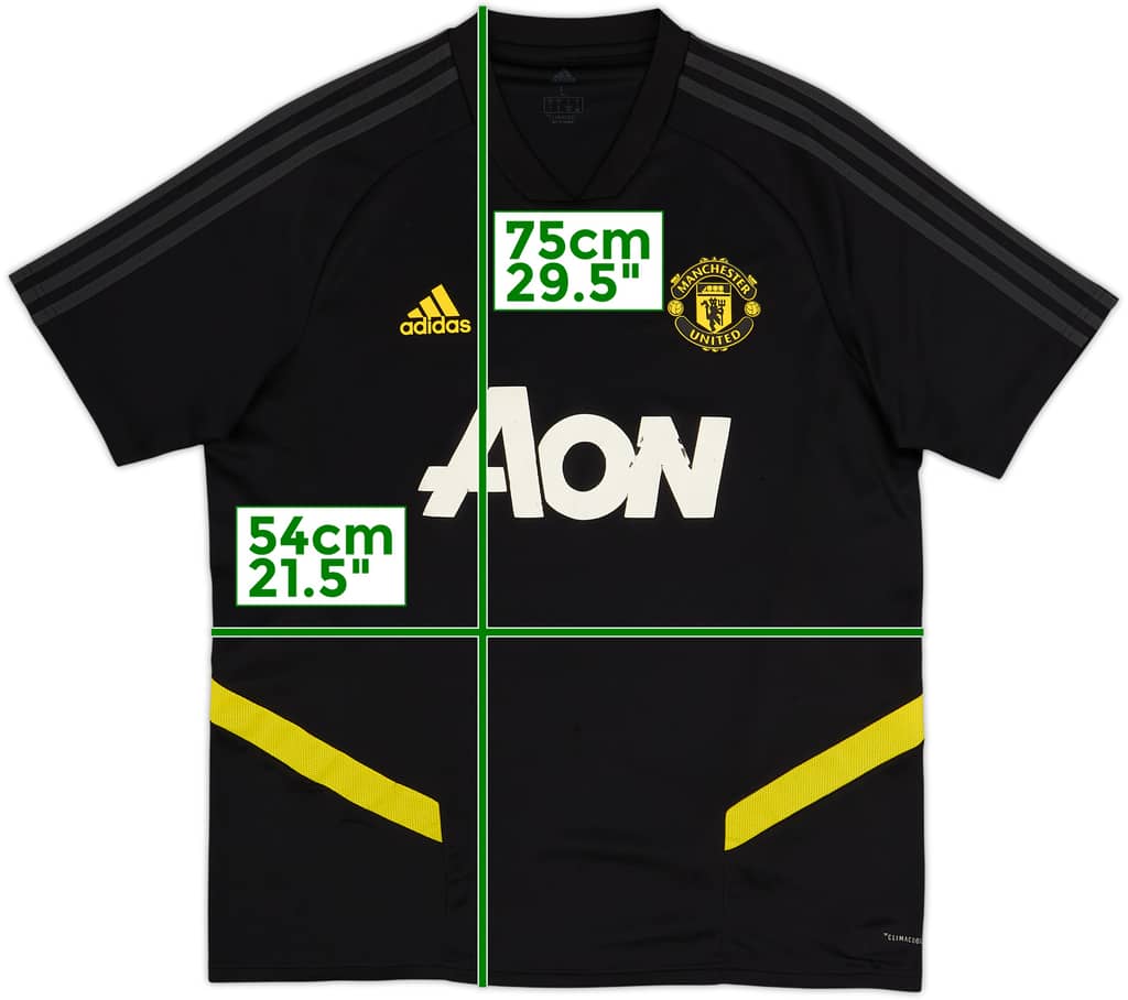 2019-20 Manchester United adidas Training Shirt - 5/10 - (L)