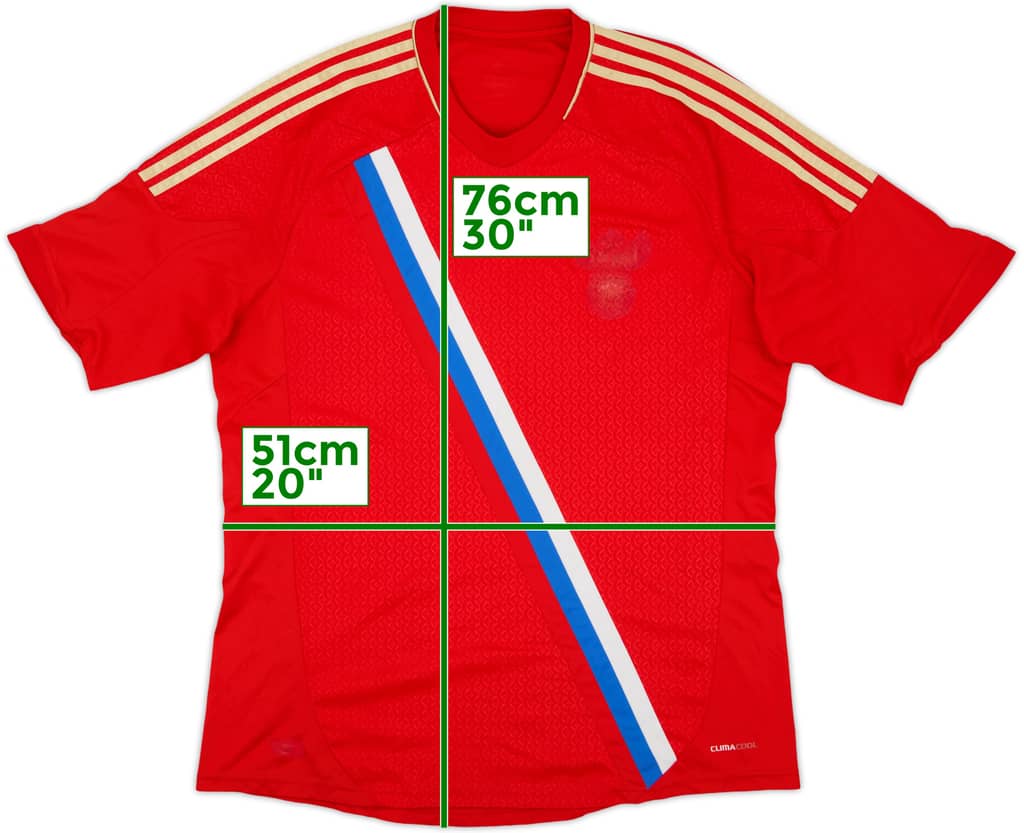 2012-14 Russia Home Shirt - 4/10 - (L)