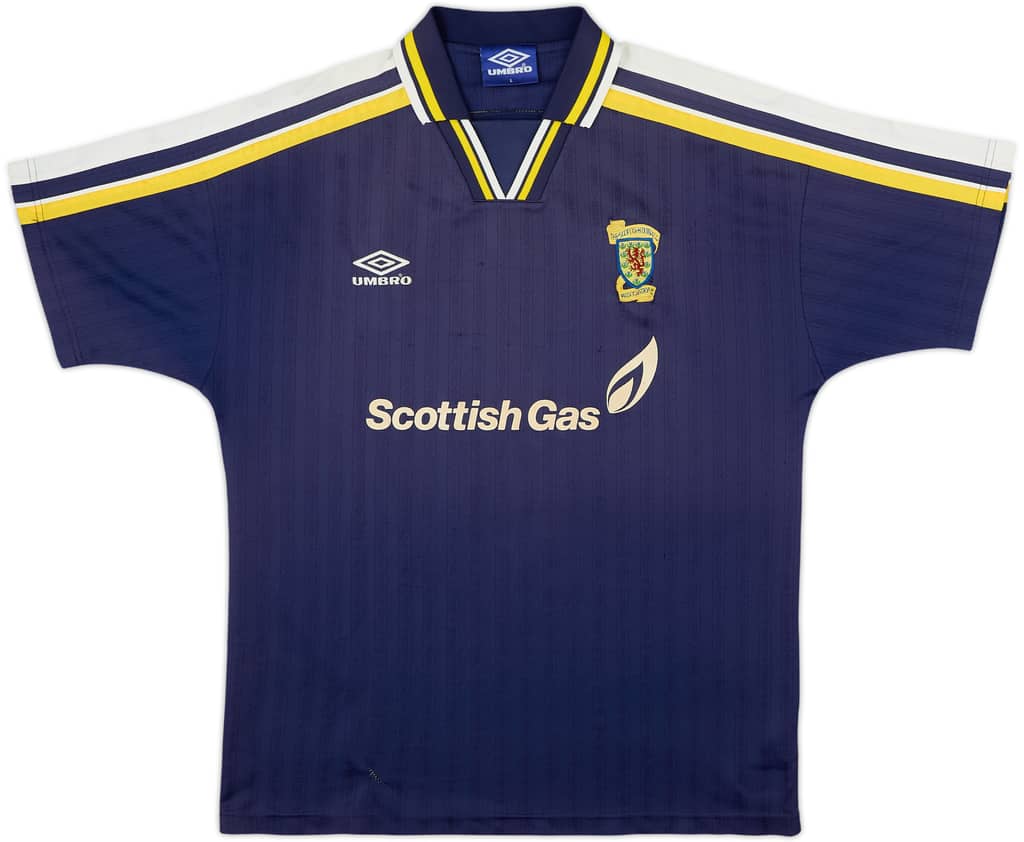 1998-99 Scotland Umbro Polo Shirt - 4/10 - (L)