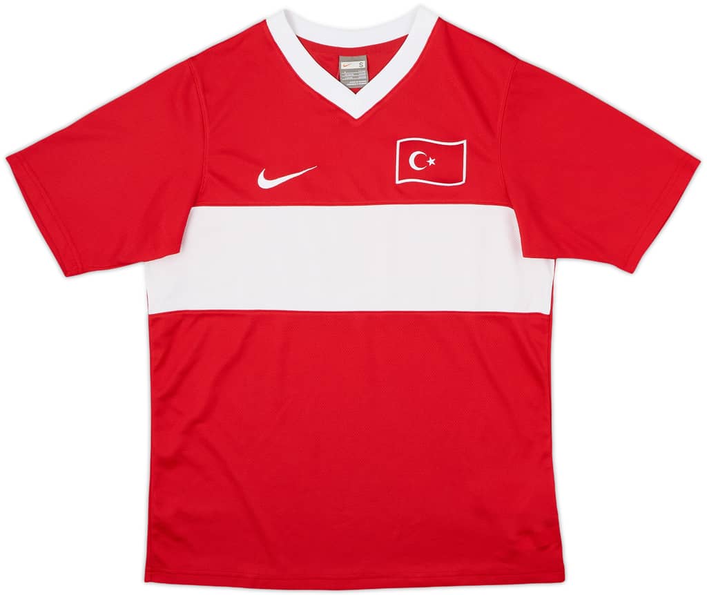 2008-10 Turkey Basic Home Shirt - 8/10 - (S)