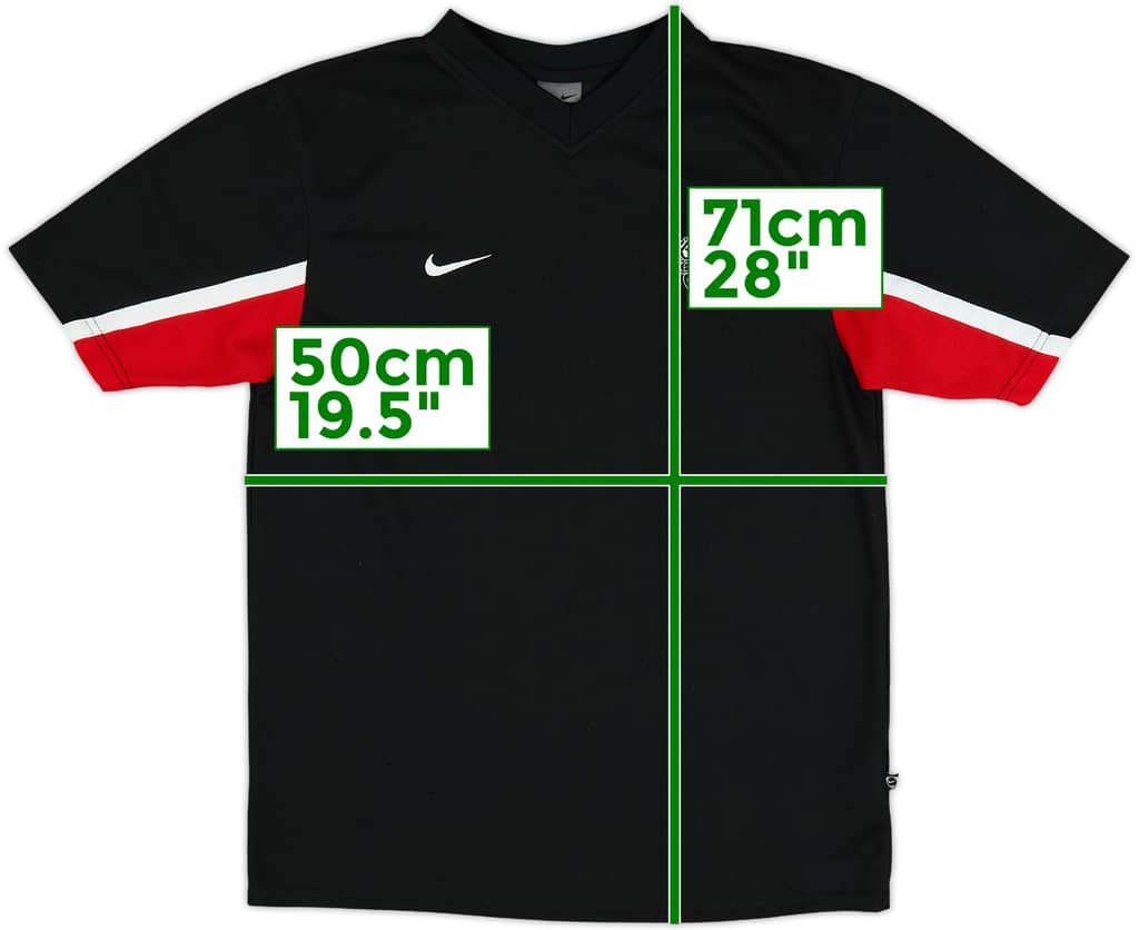 2003-04 Manchester United Nike Training Shirt - 9/10 - (S)