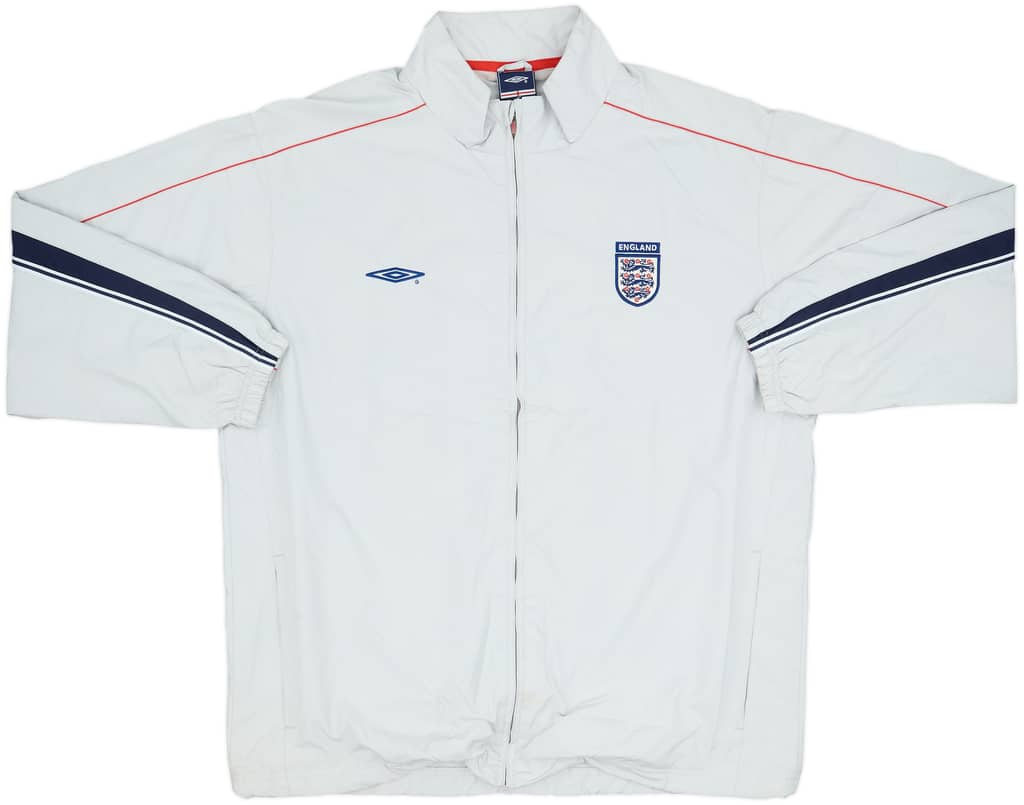 2005-07 England Umbro Track Jacket - 8/10 - (XL)