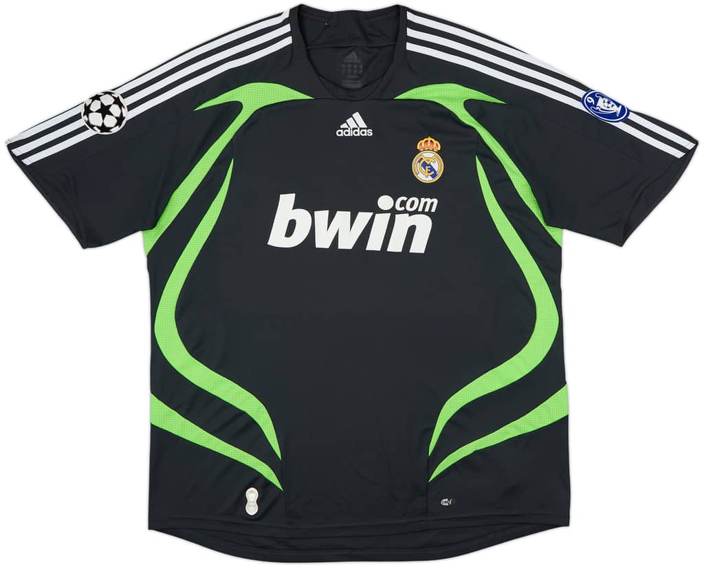 2007-08 Real Madrid CL Third Shirt - 6/10 - (XL)