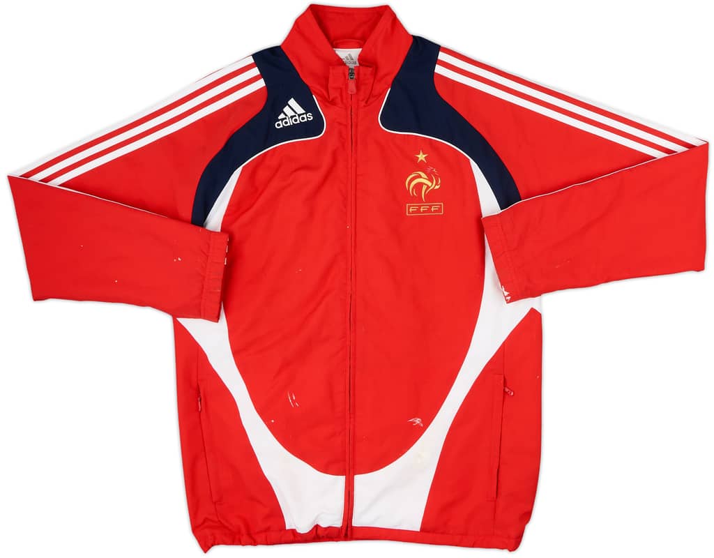 2008-09 France adidas Track Jacket - 5/10 - (M)