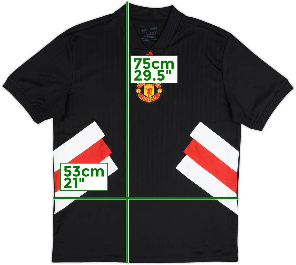 2022-23 Manchester United adidas Icon Tee - 9/10 - (S)