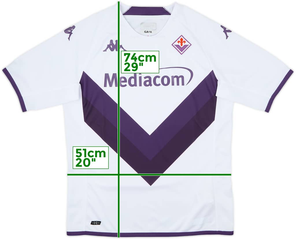 2022-23 Fiorentina Away Shirt - 10/10 - (L)