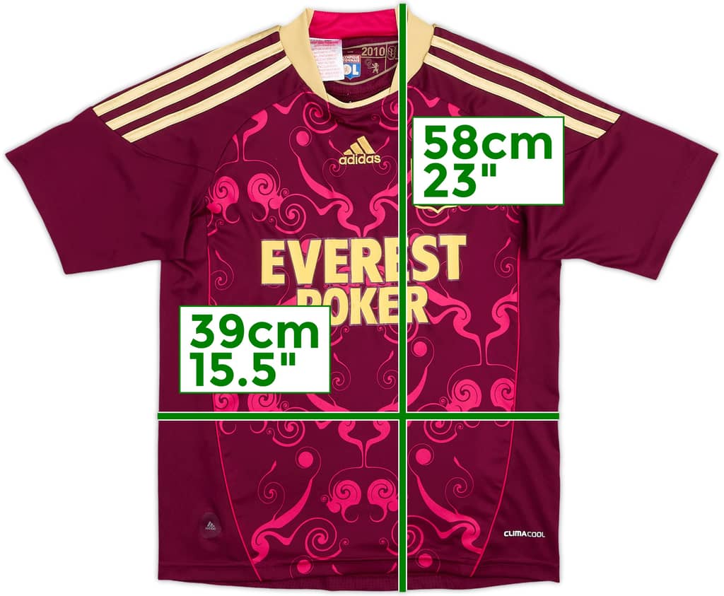 2010-11 Lyon Away Shirt - 6/10 - (S.Boys)