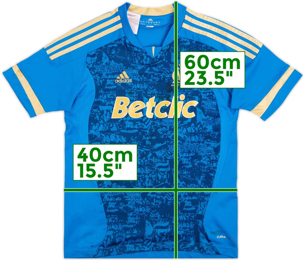 2011-12 Olympique Marseille Away Shirt - 5/10 - (M.Boys)