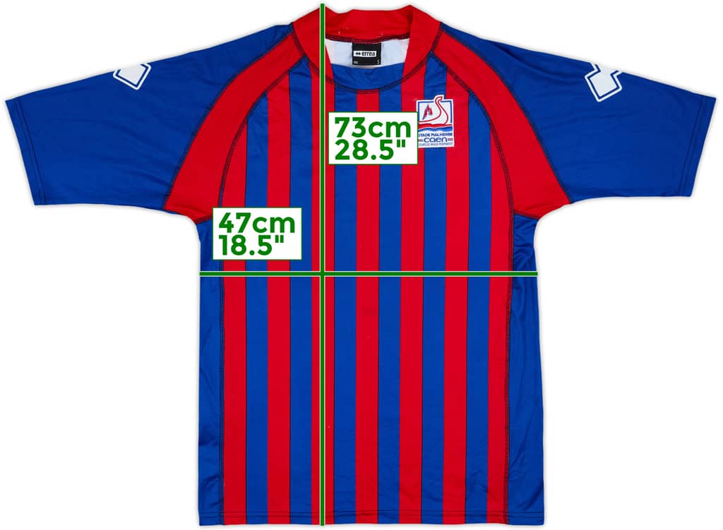 2005-06 Caen Home Shirt - 7/10 - (S)