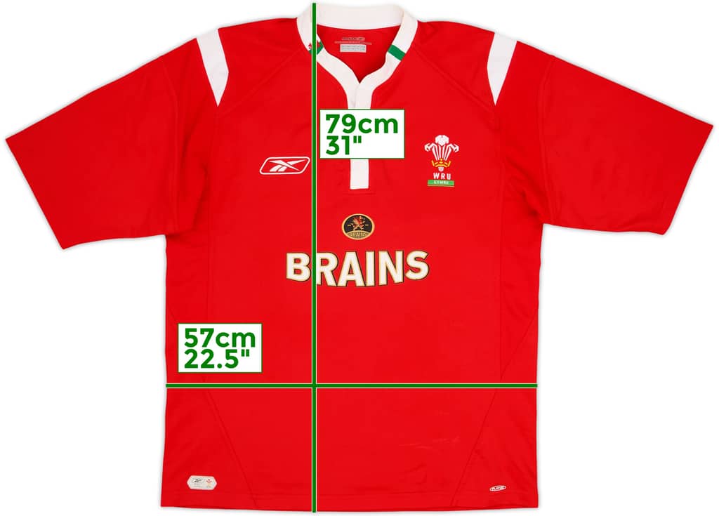 2004-05 Wales Rugby Home Shirt - 7/10 - (XL)
