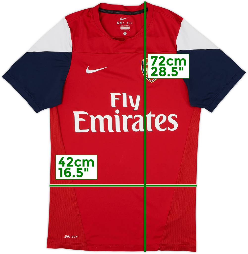 2013-14 Arsenal Nike Training Shirt - 7/10 - (S)