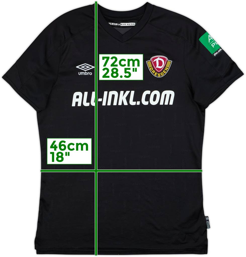 2021-22 Dynamo Dresden Away Shirt - 8/10 - (M)