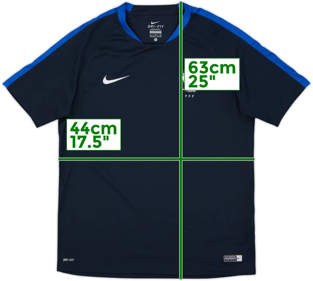 2016-17 France Nike Training Shirt - 10/10 - (XL.Boys)