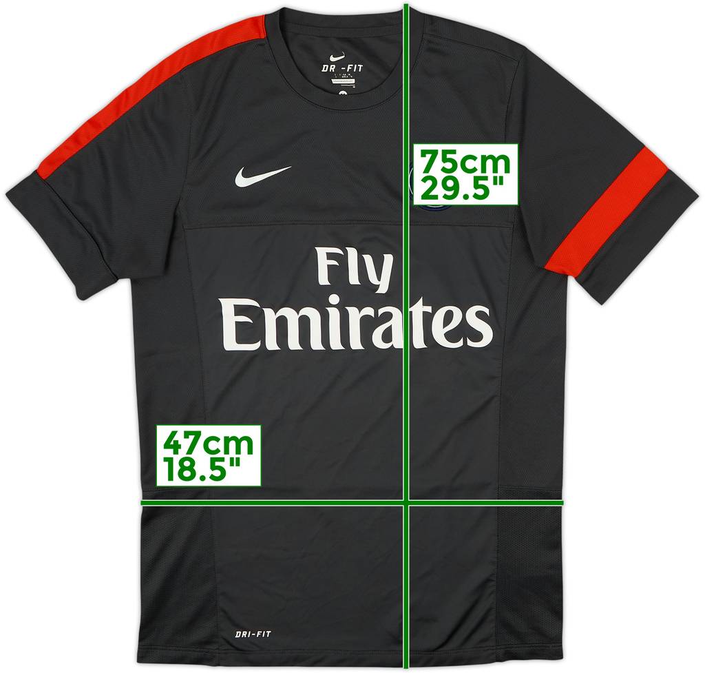 2013-14 Paris Saint-Germain Nike Training Shirt - 6/10 - (M)