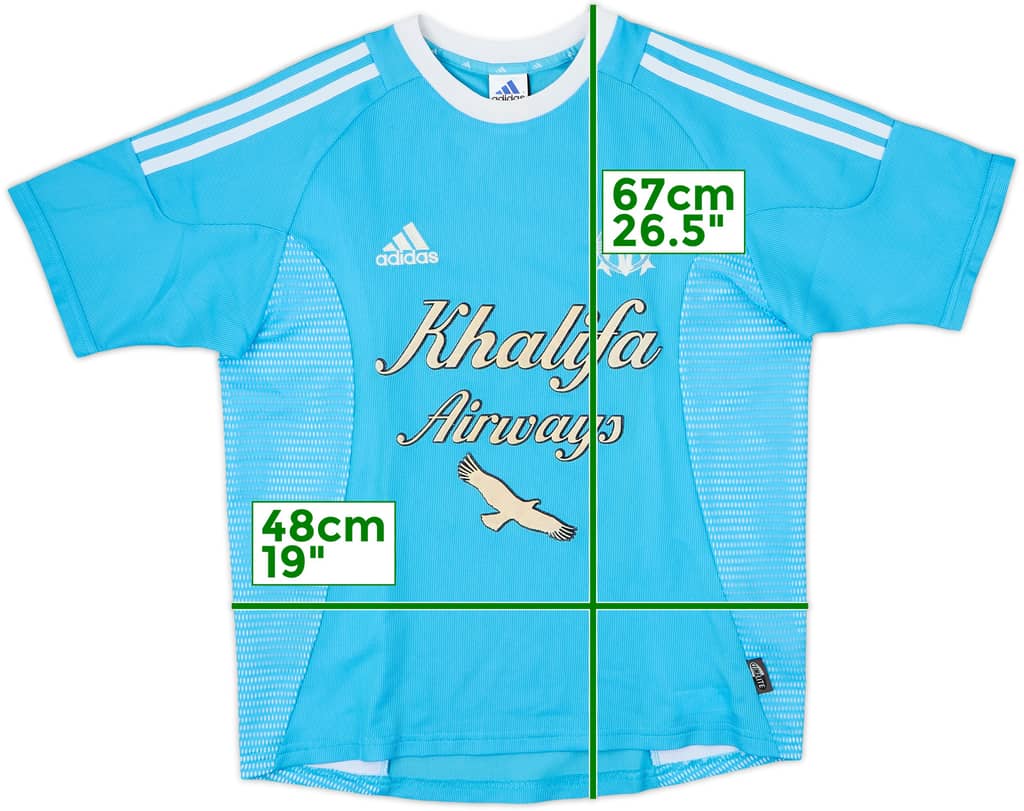 2002-03 Olympique Marseille Home Shirt - 8/10 - (Y)