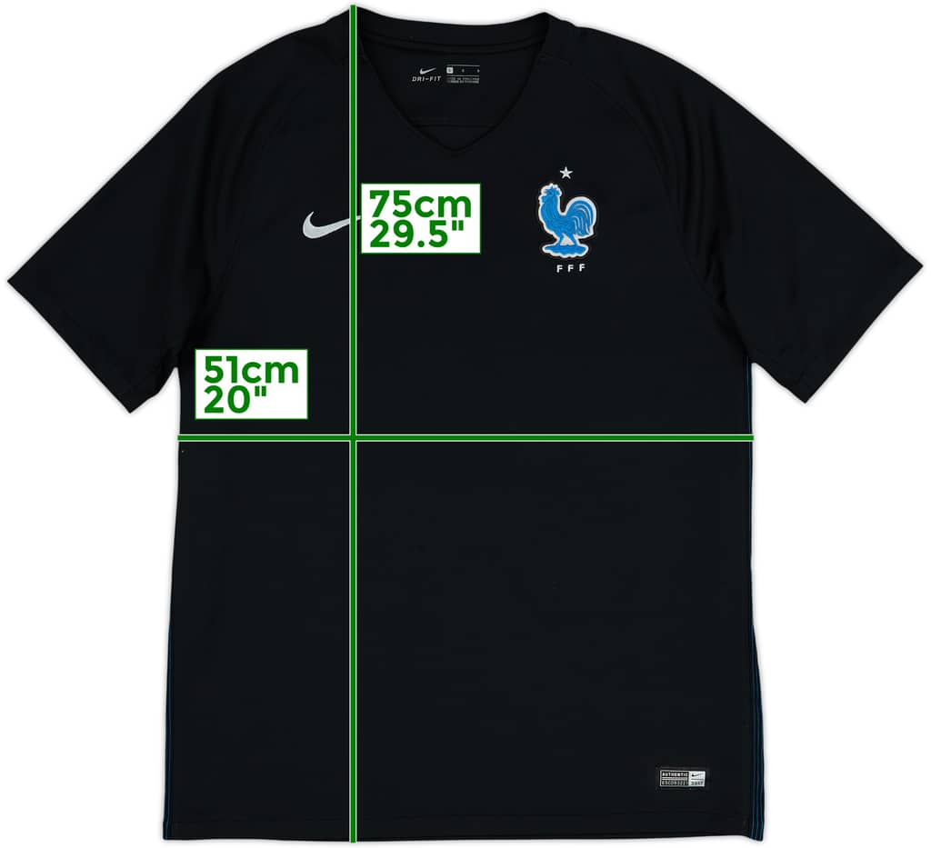 Camiseta de la tercera equipación de Francia 2017-18 - 7/10 - (L)
