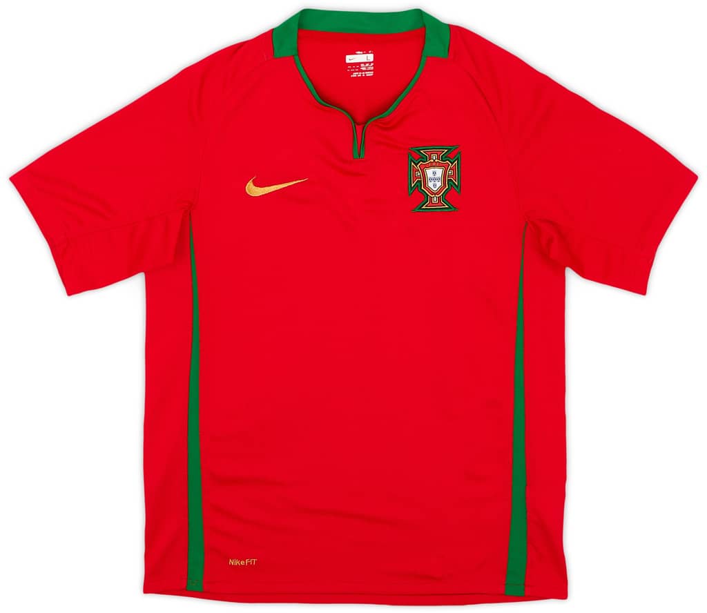2008-10 Portugal Home Shirt - 9/10 - (L.Boys)