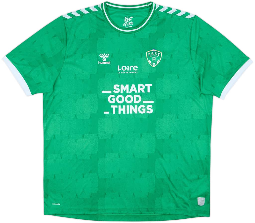 2023-24 Saint Etienne Home Shirt - 10/10 - (4XL)