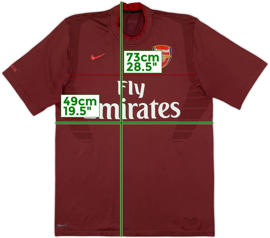 2008-09 Arsenal Nike Training Shirt - 5/10 - (M)