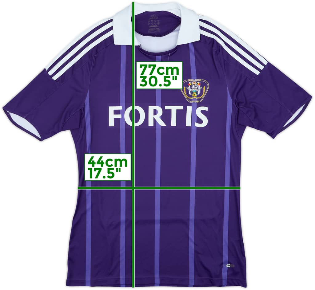 2008-09 Anderlecht Centenary Away Shirt - 6/10 - (M)