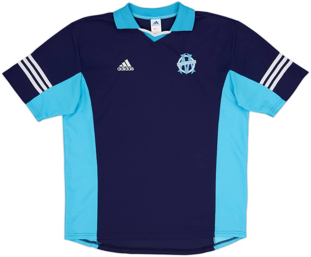 2000-01 Olympique Marseille adidas Training Shirt - 10/10 - (L)
