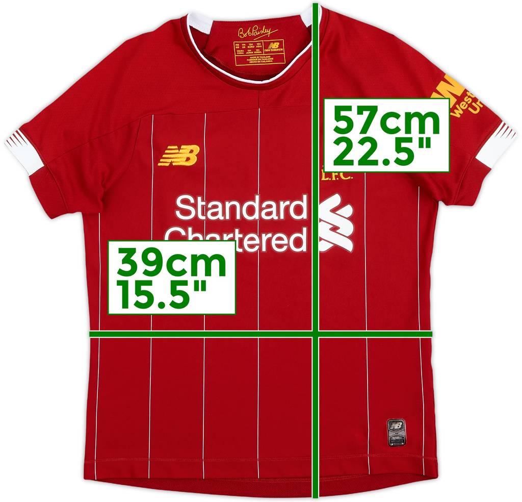 2019-20 Liverpool Home Shirt - 9/10 - (M.Boys)