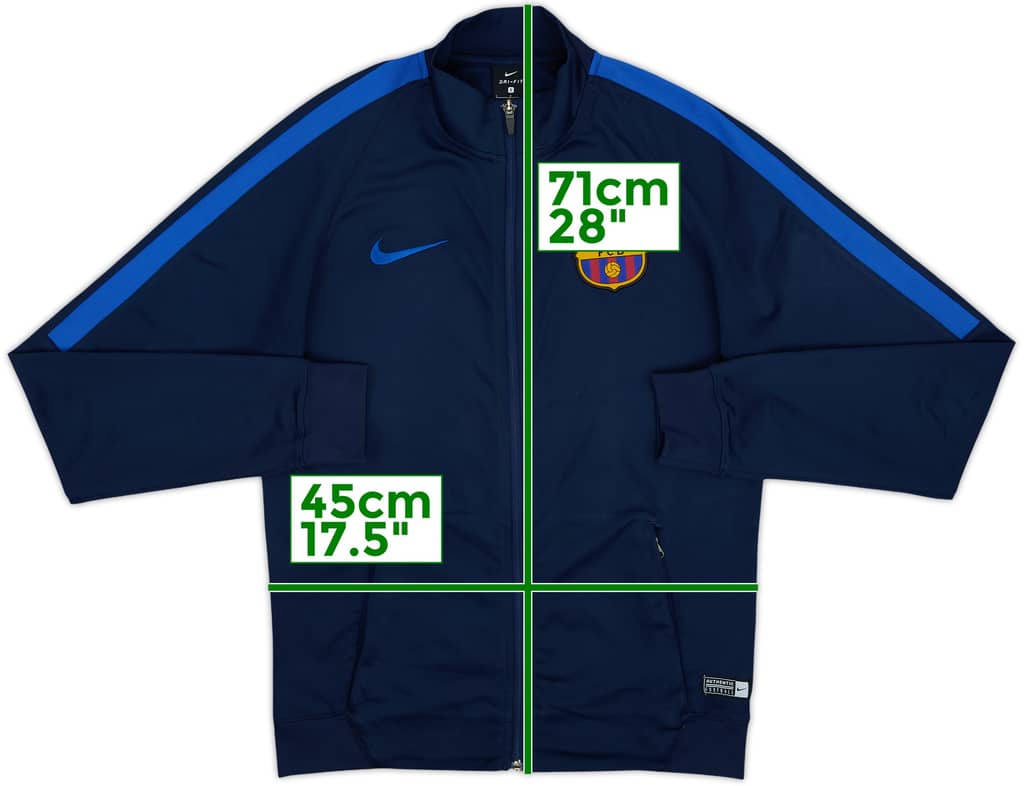 Chaqueta de chándal Nike del Barcelona 2016-17 - 10/10 - (S)