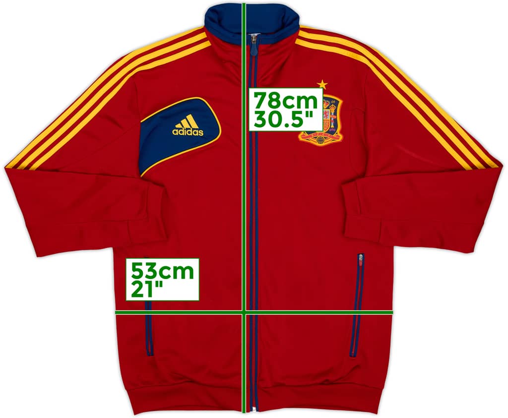 2011-12 Spain adidas Track Jacket - 10/10 - (M)