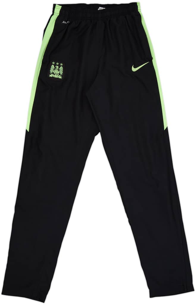 2015-16 Manchester City Nike Track Pants/Bottoms - 8/10 - (M)