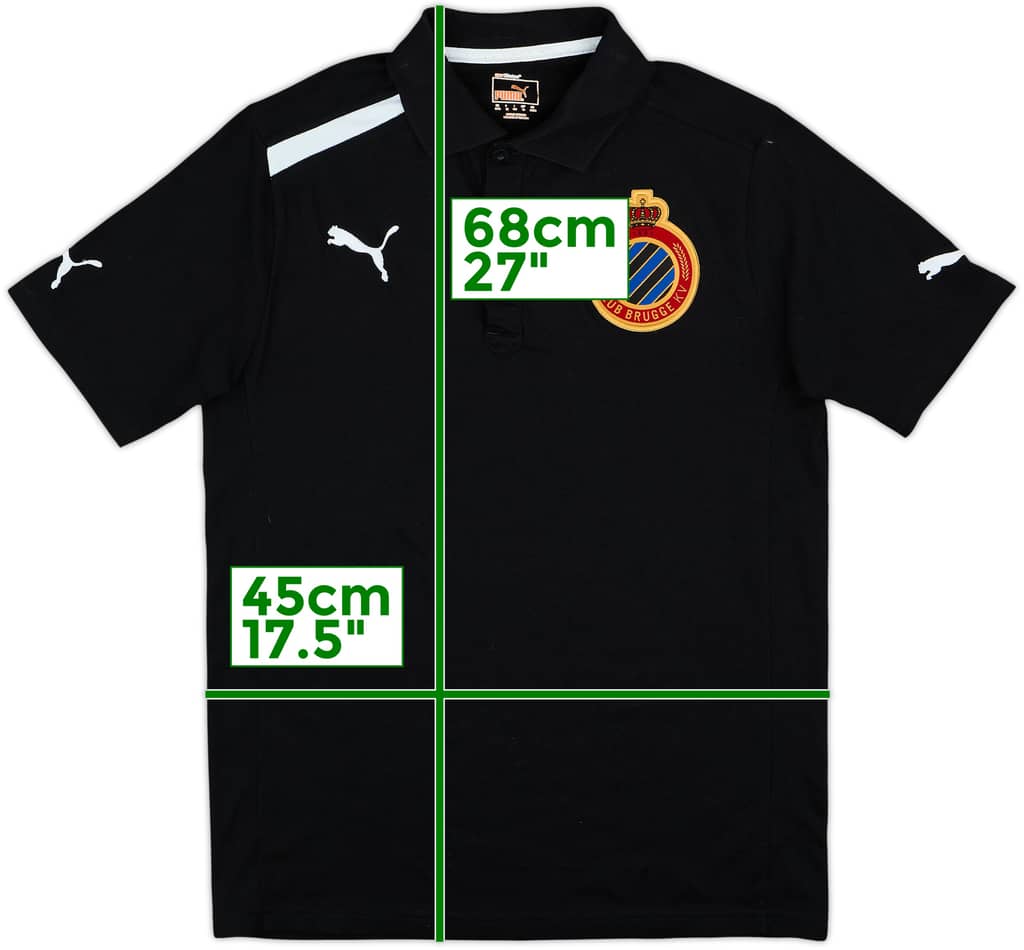 2012-13 Club Brugge Puma Polo Shirt - 9/10 - (XL.Boys)