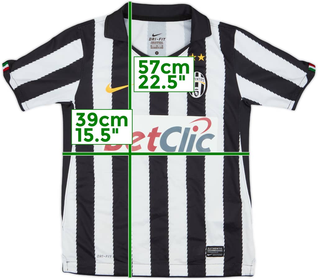 2010-11 Juventus Home Shirt - 6/10 - (M.Boys)