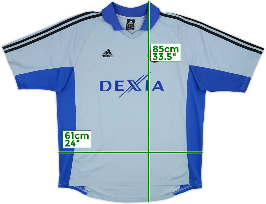 2002-03 Club Brugge Away Shirt - 7/10 - (XXL)