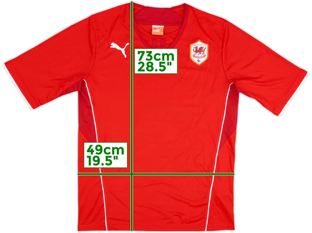 2013-14 Cardiff Home Shirt - 10/10 - (M)