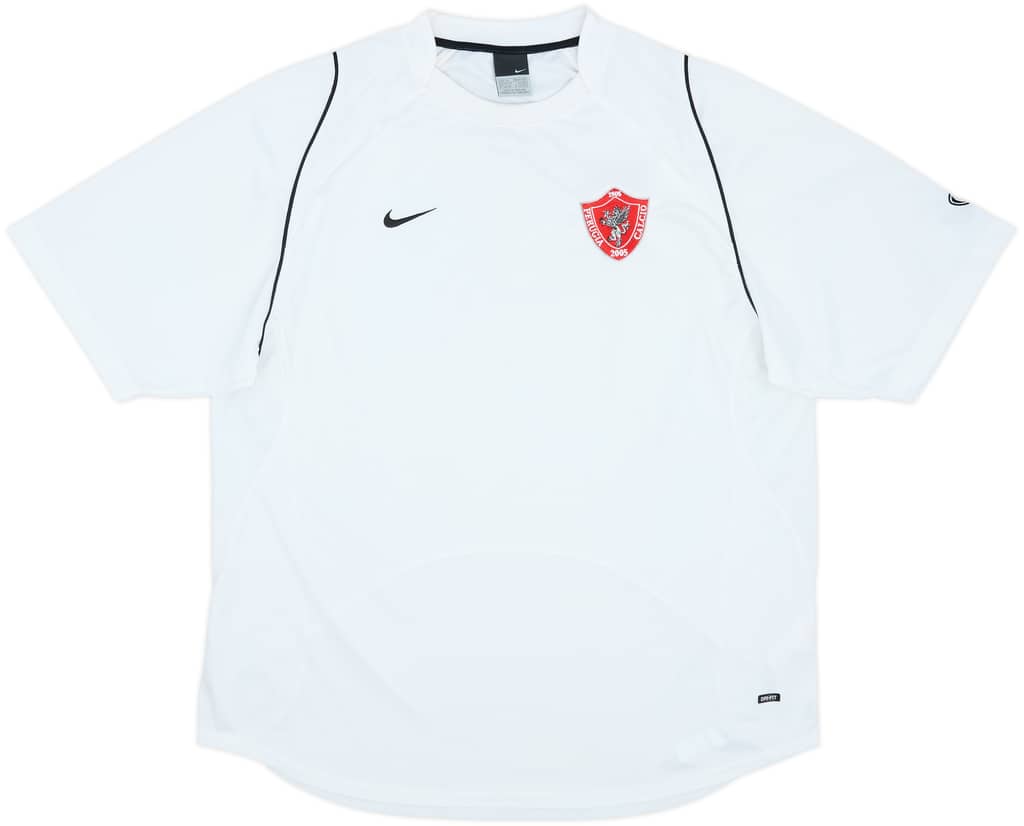 2005-06 Perugia Nike Training Shirt - 9/10 - (XL)