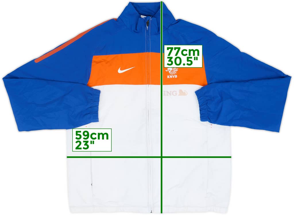 2010-12 Netherlands Nike Track Jacket - 5/10 - (L)